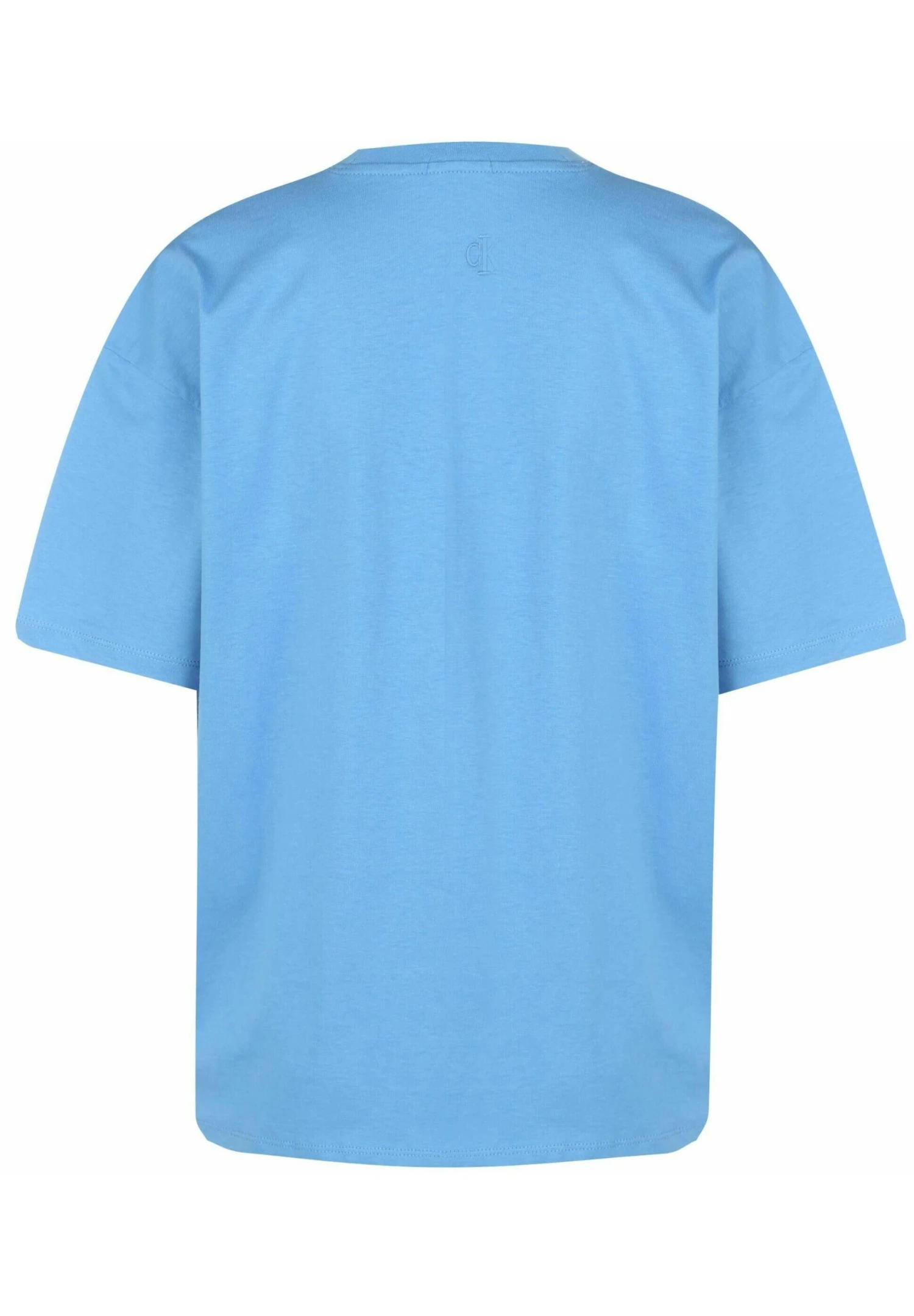 Calvin Klein Jeans Institutional Boyfriend - T-Shirt Basic - Blue Crush - Afbeelding 2