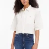 Calvin Klein Overhemdblouse - Ybh Ancient White