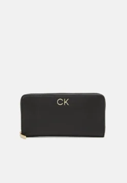 Calvin Klein Lock Wallet - Portemonnee - Black