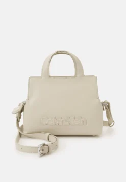 Calvin Klein Neat Tote - Handtas - Stoney Beige