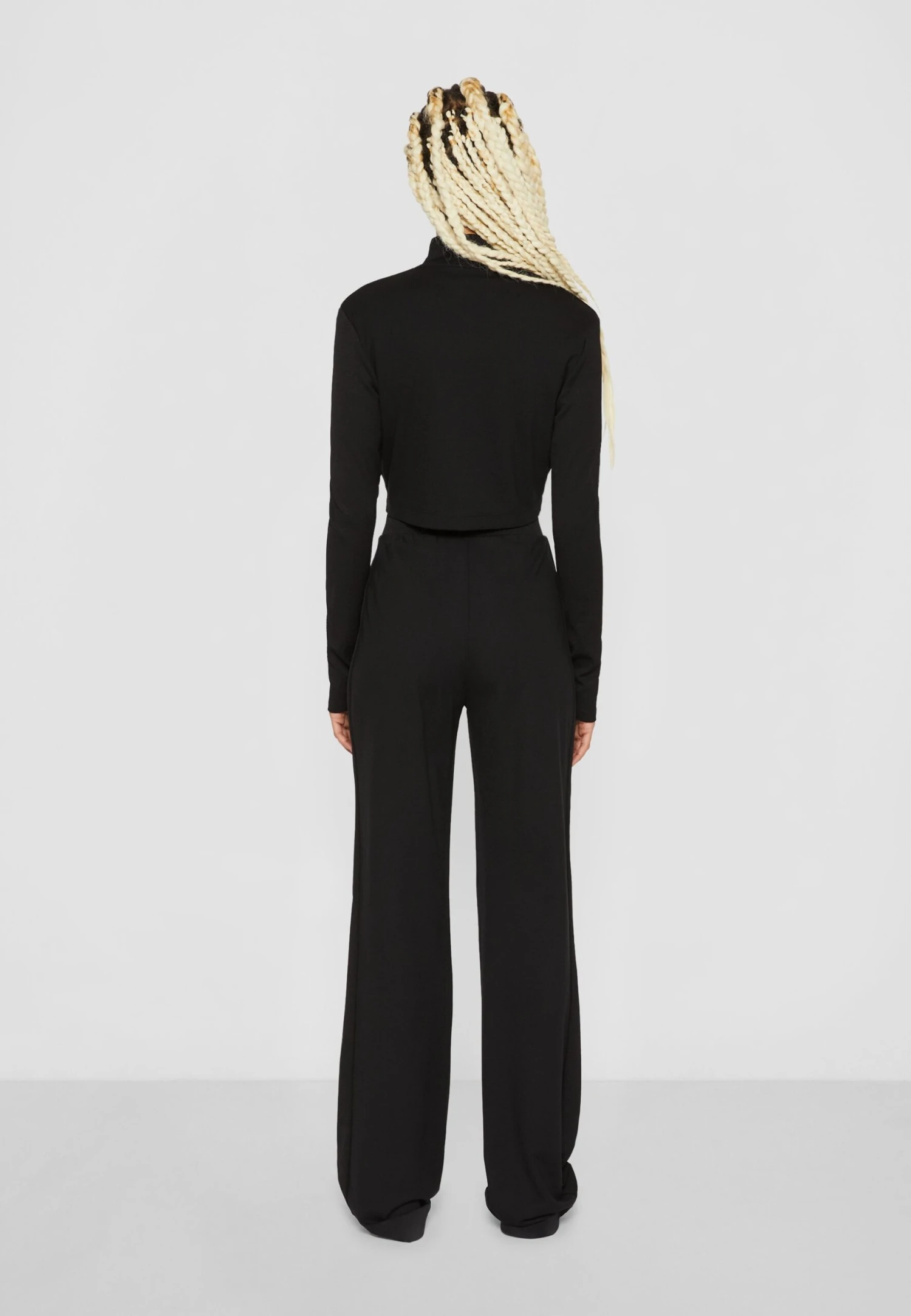 Calvin Klein Jeans Short Milano Zip-Through - Longsleeve - Black - Afbeelding 4