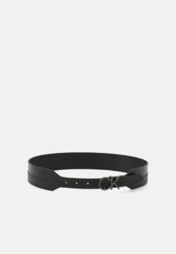 Calvin Klein Lock Mix Waist - Riem - Black
