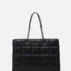 Calvin Klein Re-Lock Quilt- Shopper - Black
