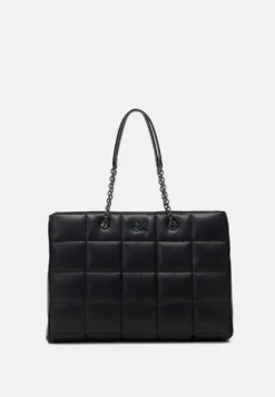 Calvin Klein Re-Lock Quilt- Shopper - Black