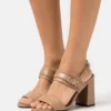 Calvin Klein Sandalen Met Hoge Hak - Safari