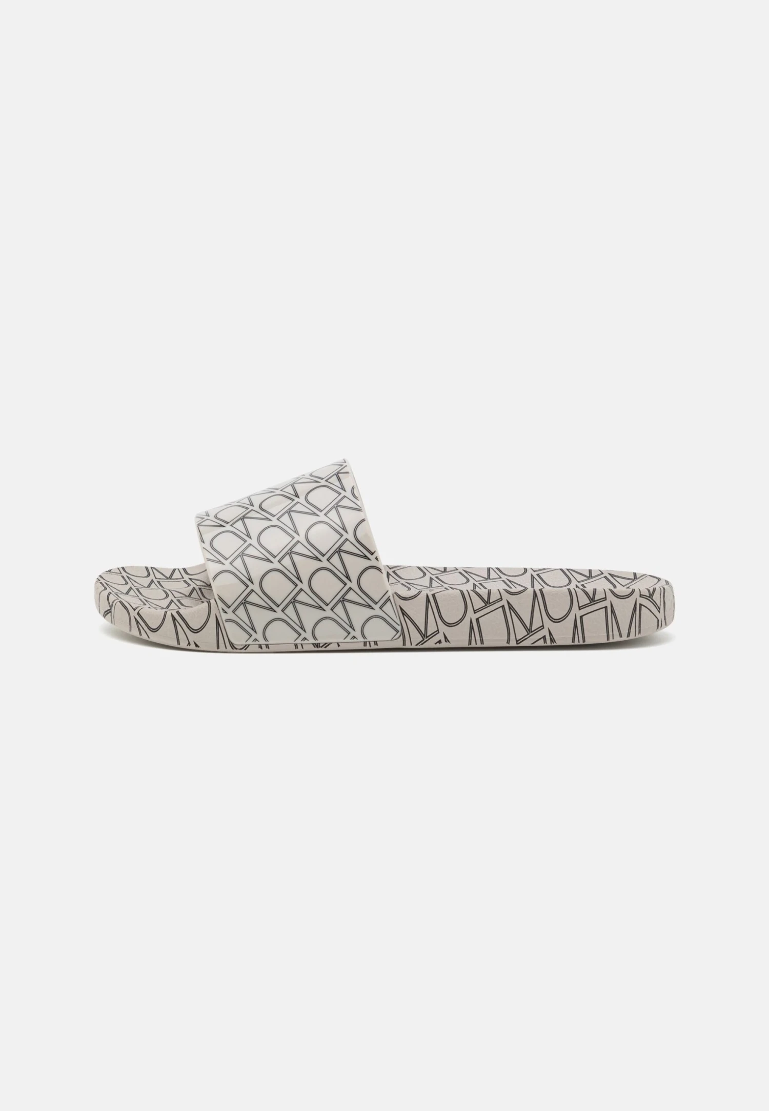 Calvin Klein Pool Slide - Badslippers - Silver Grey/Black - Afbeelding 2