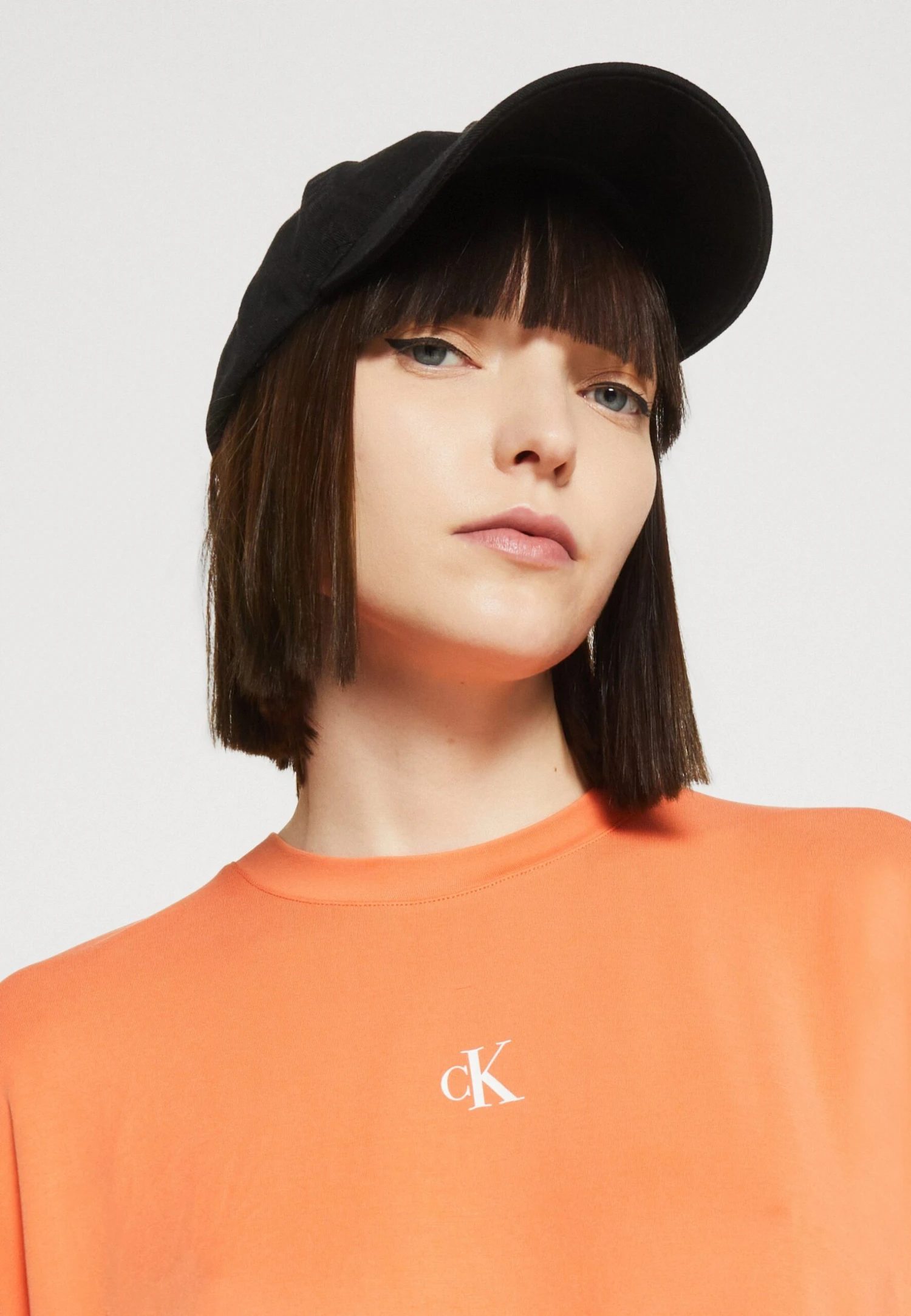 Calvin Klein Jeans Logo Boyfriend Tee - T-Shirt Print - Summer Squash - Afbeelding 4