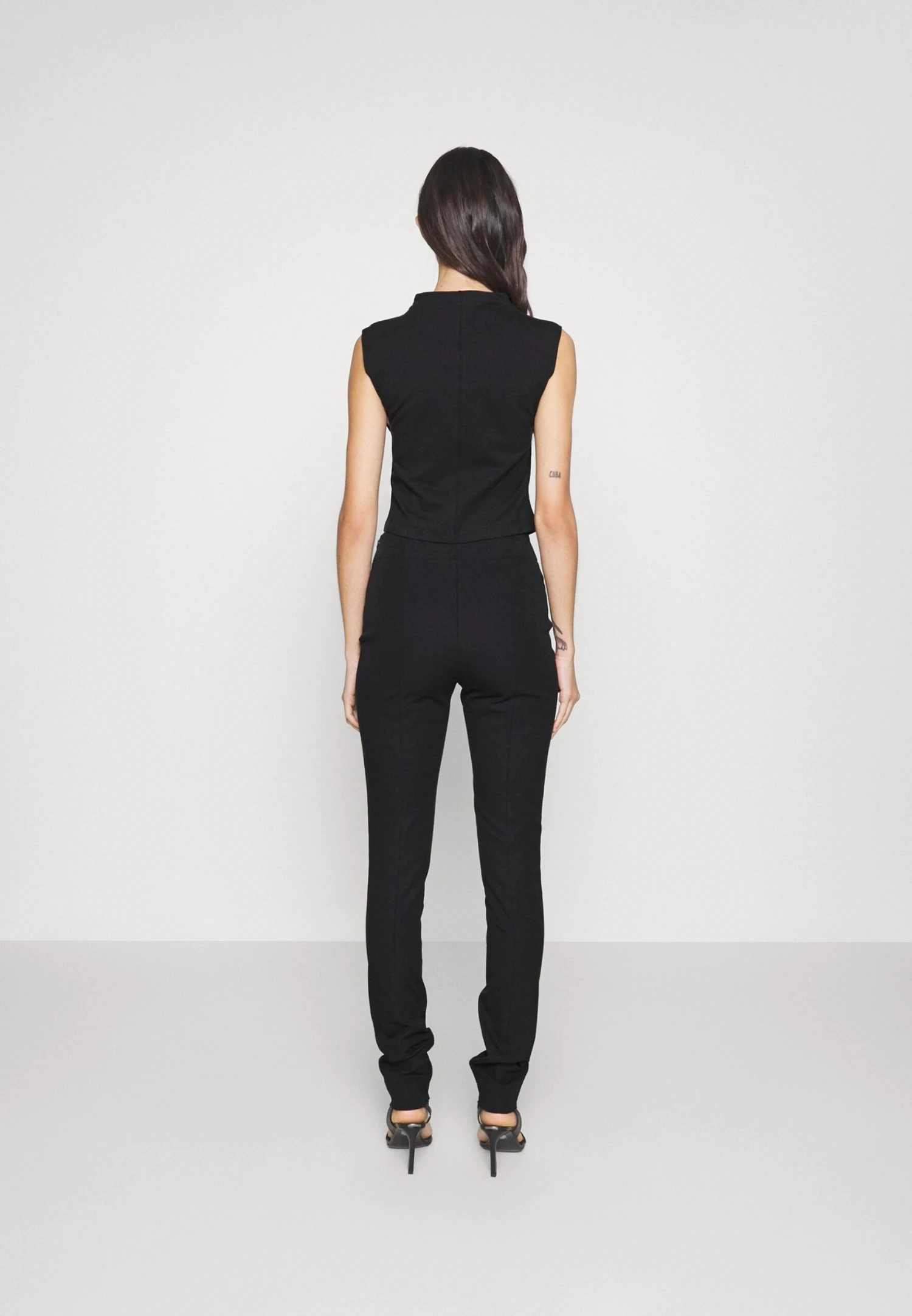 Calvin Klein Stretch Gabardine Skinny Pant - Broek - Black - Afbeelding 3