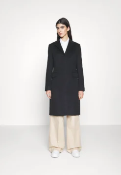 Calvin Klein Essential Coat - Mantel - Black