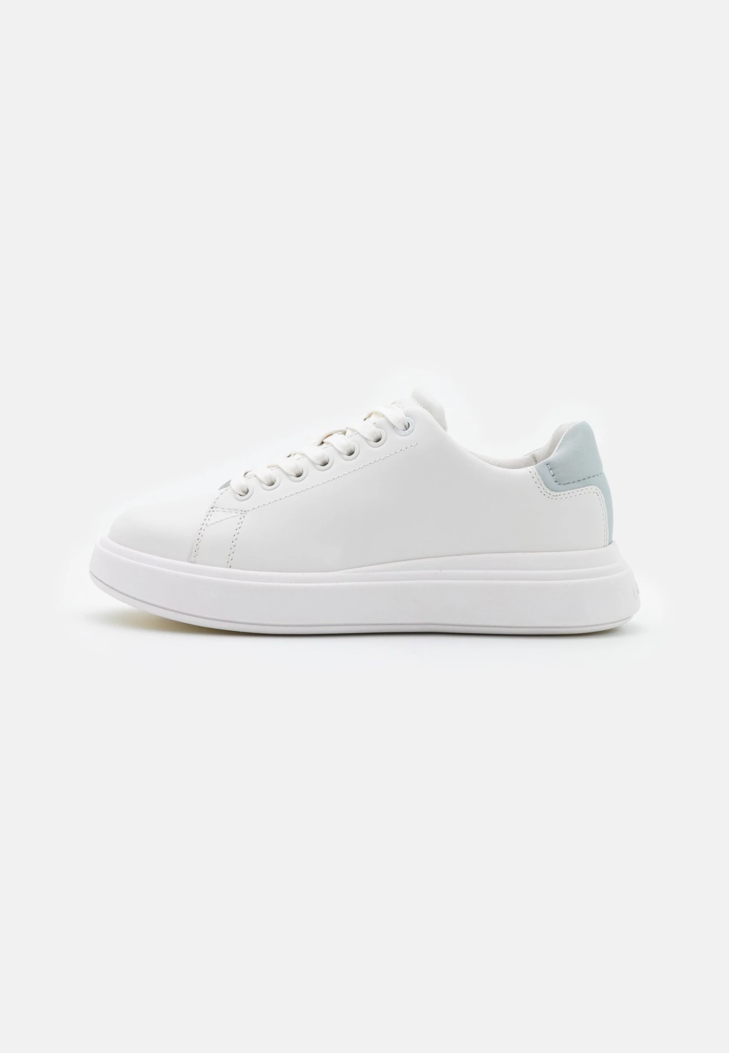 Calvin Klein Raised Cupsole Lace Up - Sneakers Laag - White/Pearl Blue - Afbeelding 2