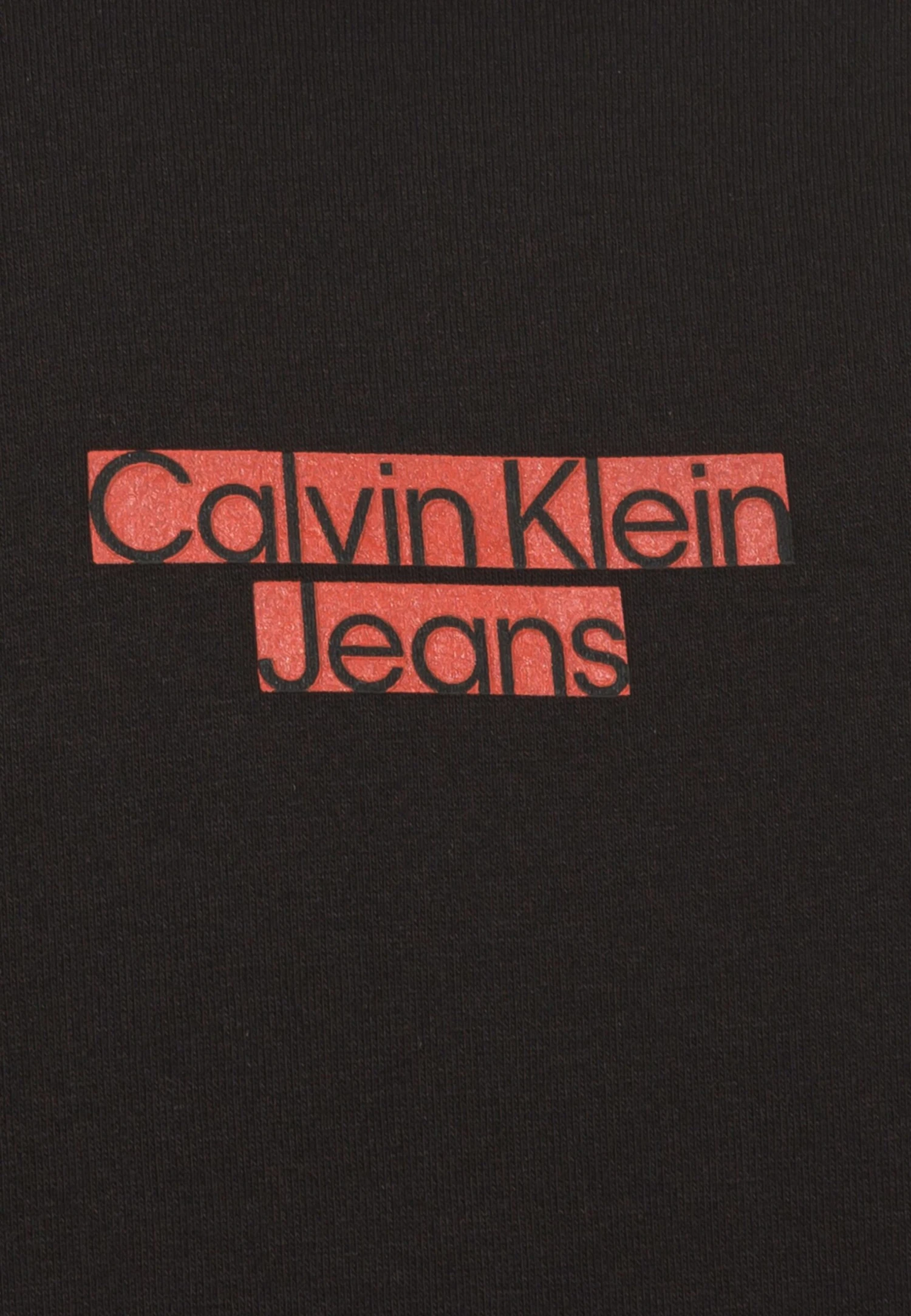 Calvin Klein Jeans Seasonal Blocked LogoHoodie Unisex - Hoodie - Black - Afbeelding 3