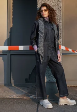 Calvin Klein Monogram Jacquard - Halsdoek - Black