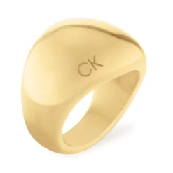 Calvin Klein Gp Ring56 - Ring - Gold-Coloured