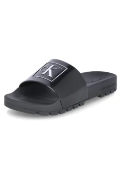 Calvin Klein Jeans Truck Monogram - Badslippers - Schwarz