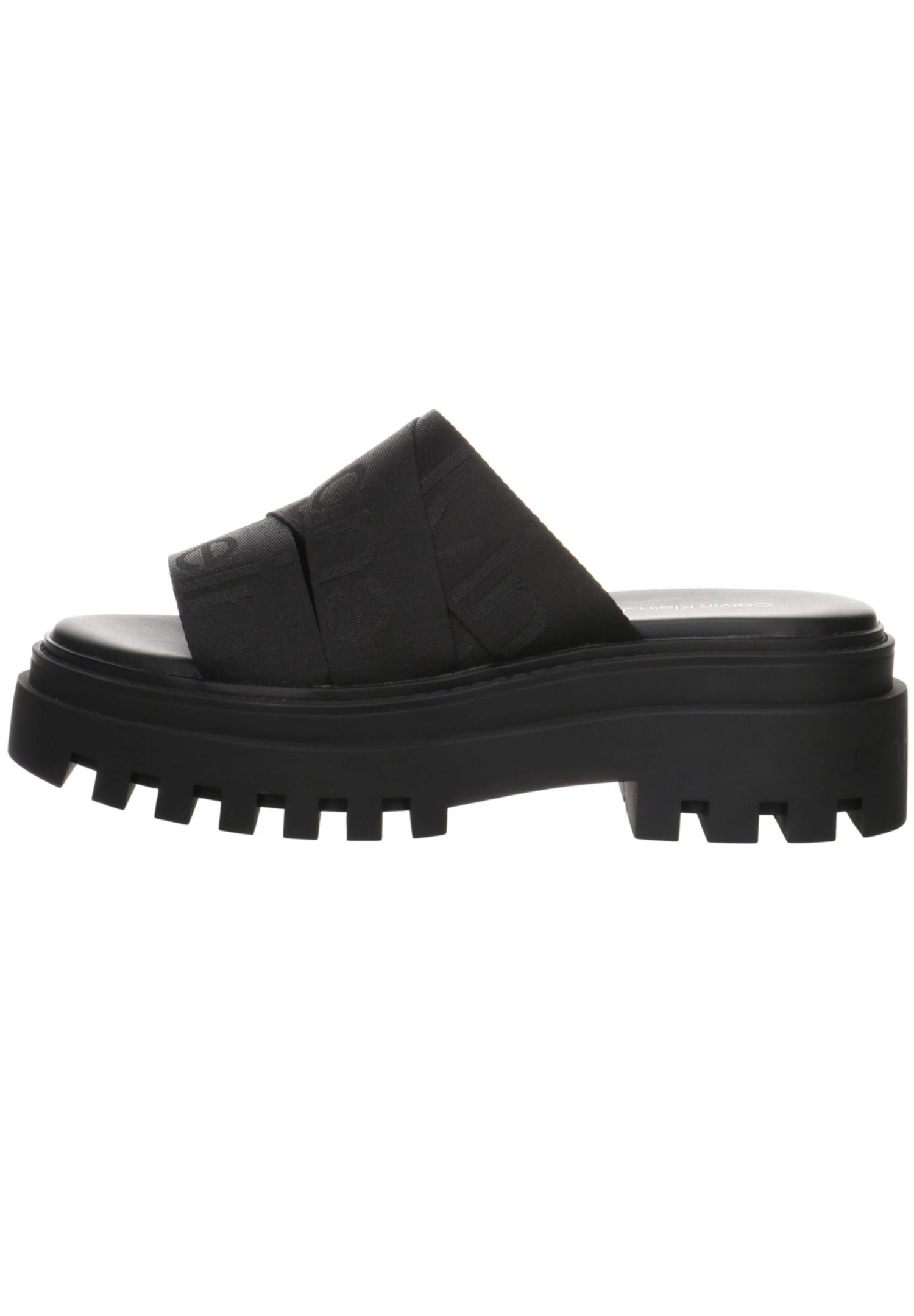 Calvin Klein Toothy Combat- Muiltjes - Black