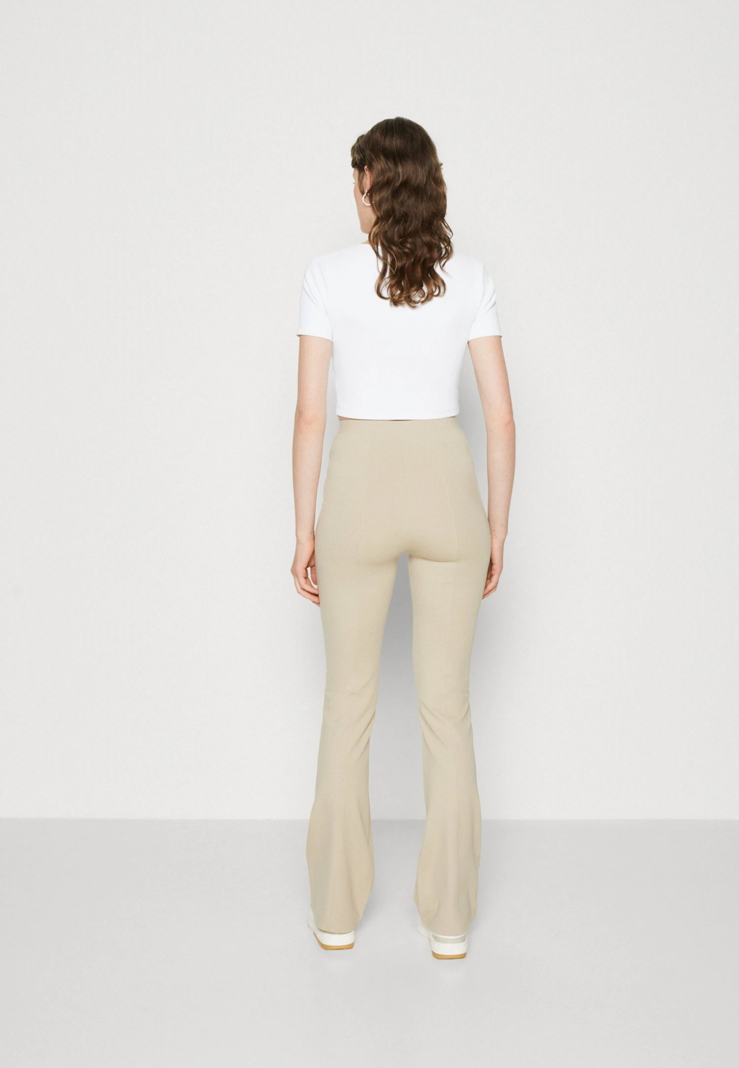 Calvin Klein Jeans Logo Elastic Milano - Legging - Plaza Taupe - Afbeelding 3