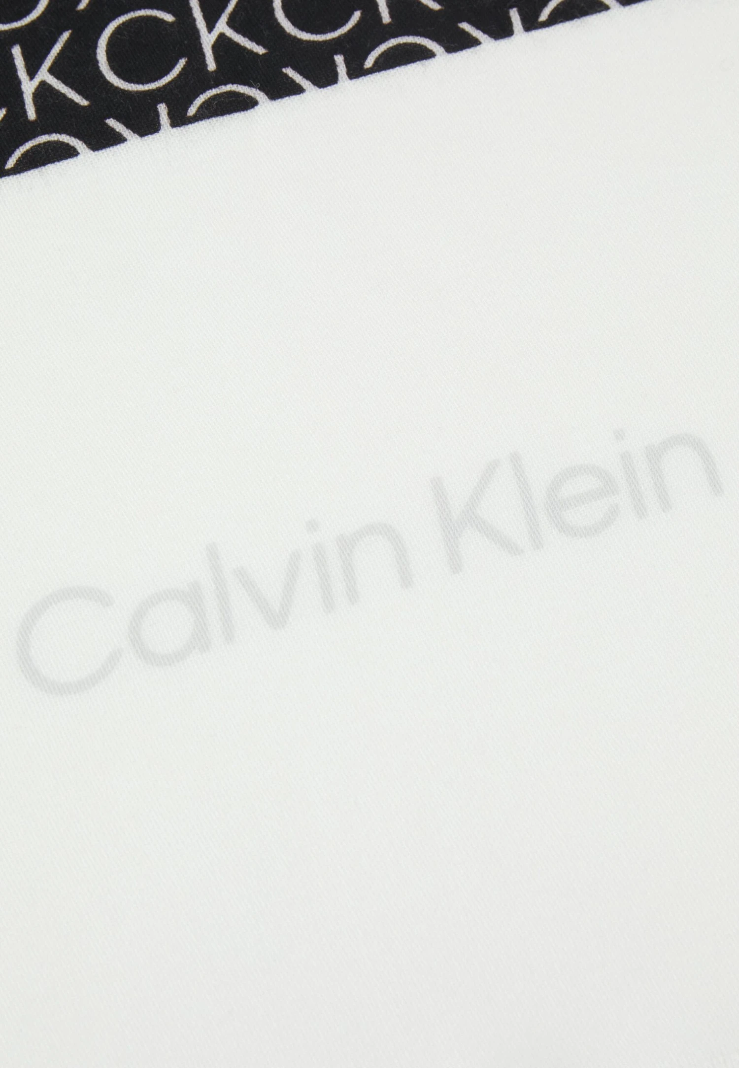 Calvin Klein Geo Minimal Logo Shawl - Sjaal - Black - Afbeelding 3