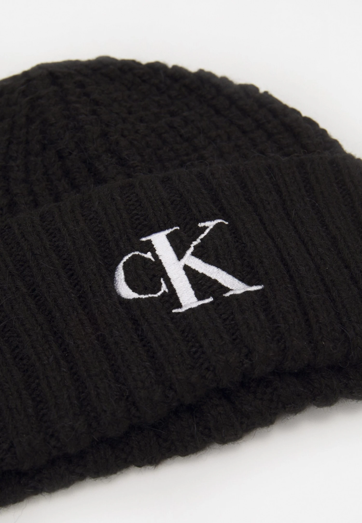 Calvin Klein Jeans Waffle Beanie - Muts - Black - Afbeelding 3