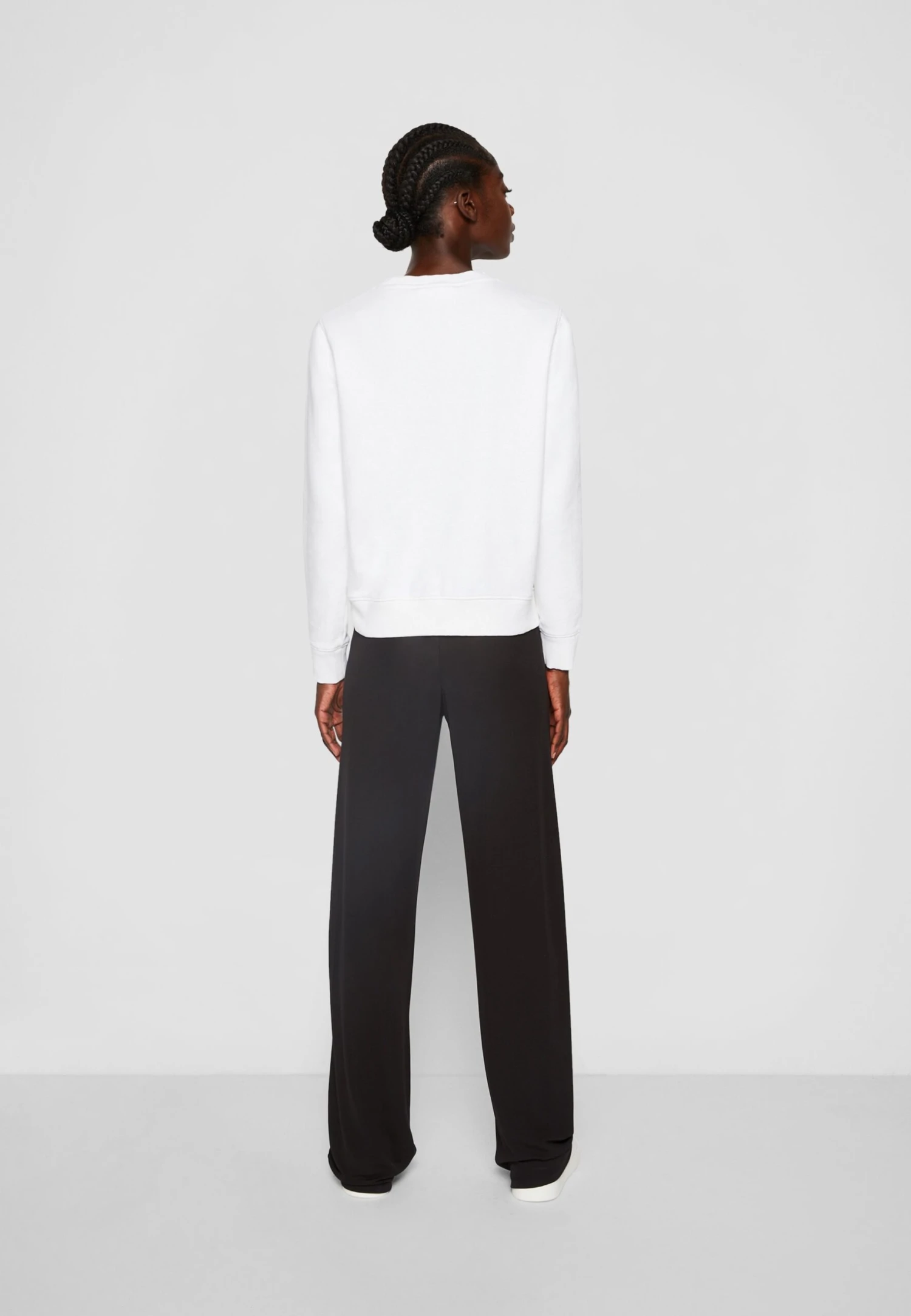 Calvin Klein Core Logo - Sweater - Bright White - Afbeelding 4