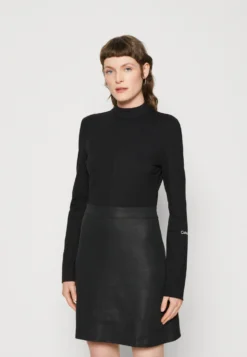 Calvin Klein Jeans A Line Dress - Jurk - Black