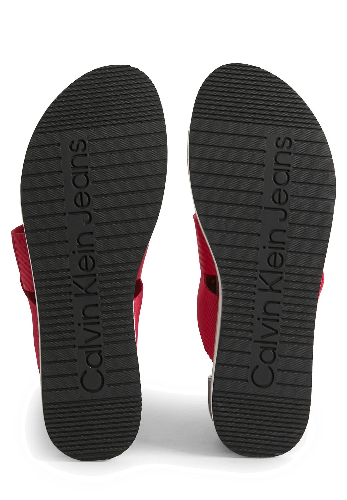 Calvin Klein Jeans Flatform Webbing - Muiltjes - Raspberry Sorbet - Afbeelding 5