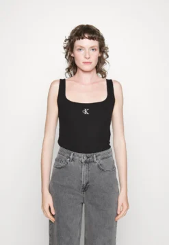 Calvin Klein Jeans Ck Tank - Top - Black