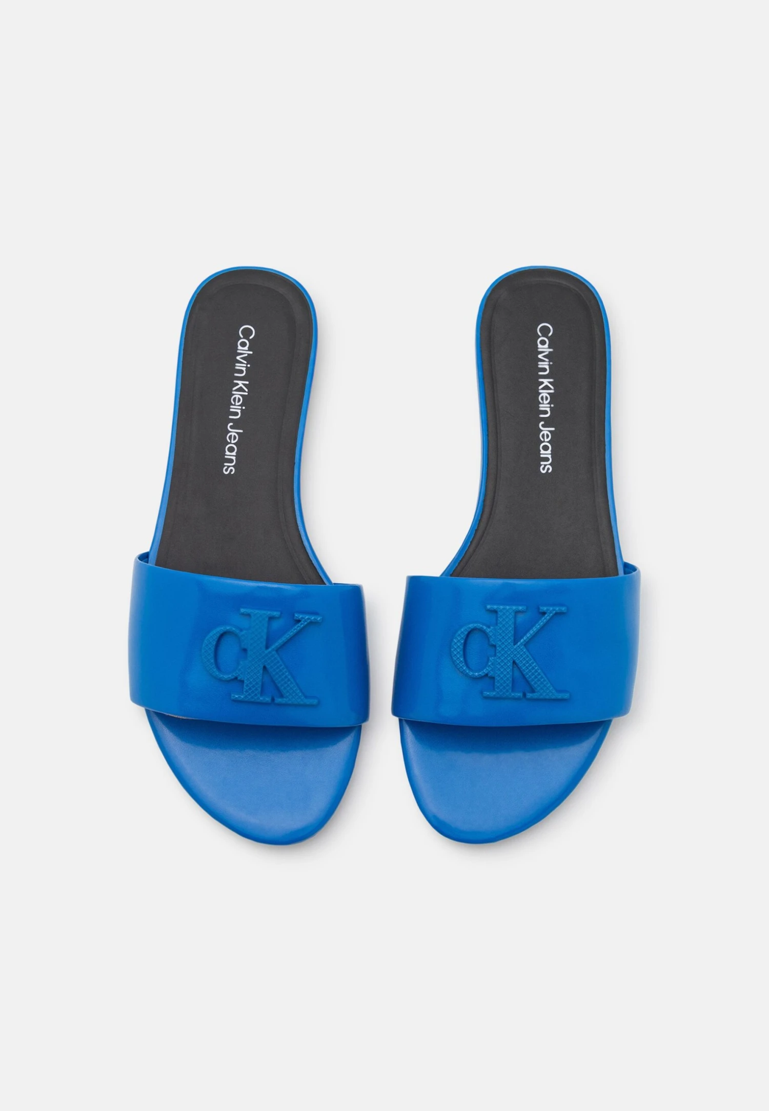 Calvin Klein Jeans Sandal Slide- Muiltjes - Imperial Blue - Afbeelding 6