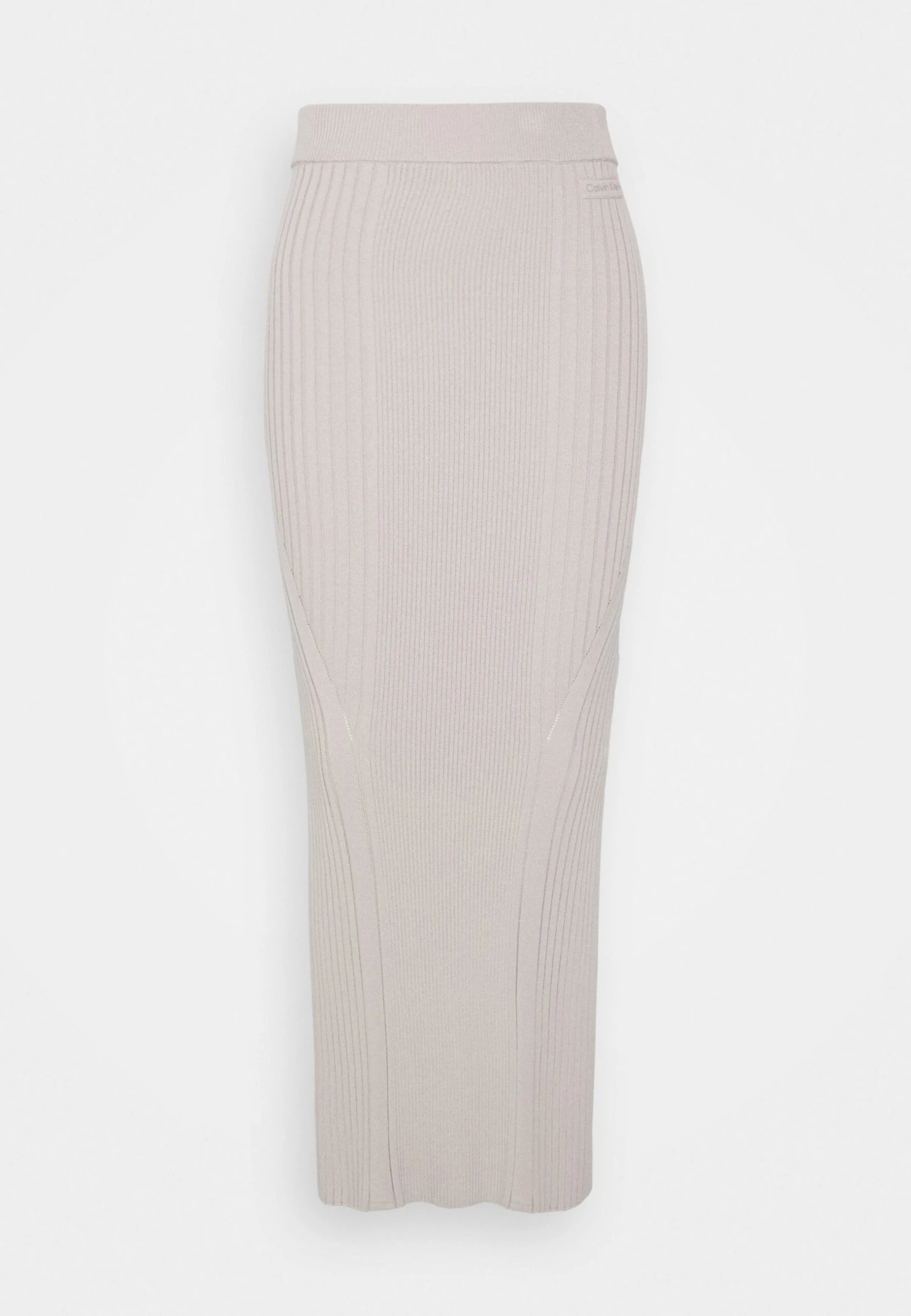 Calvin Klein Iconic Skirt - Kokerrok - Silver Gray - Afbeelding 5