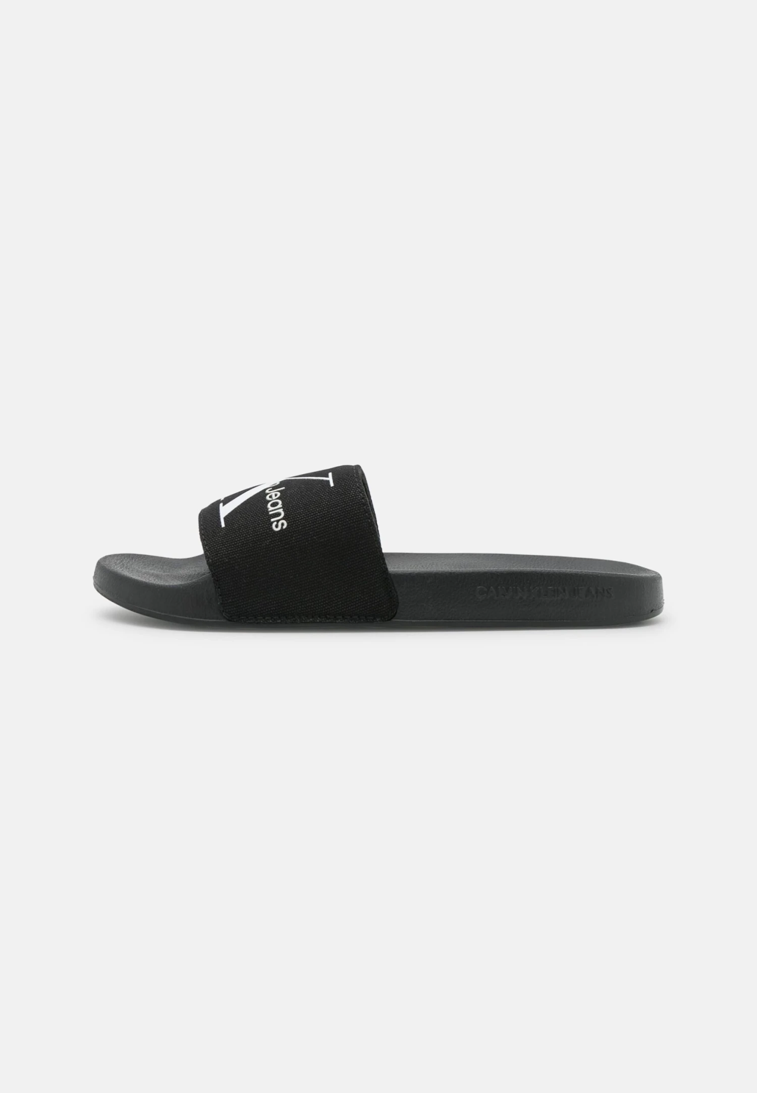 Calvin Klein Jeans Slide Monogram- Badslippers - Black - Afbeelding 2