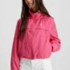 Calvin Klein Jeans Hooded Windbreaker - Lichte Jas - Pink Flash