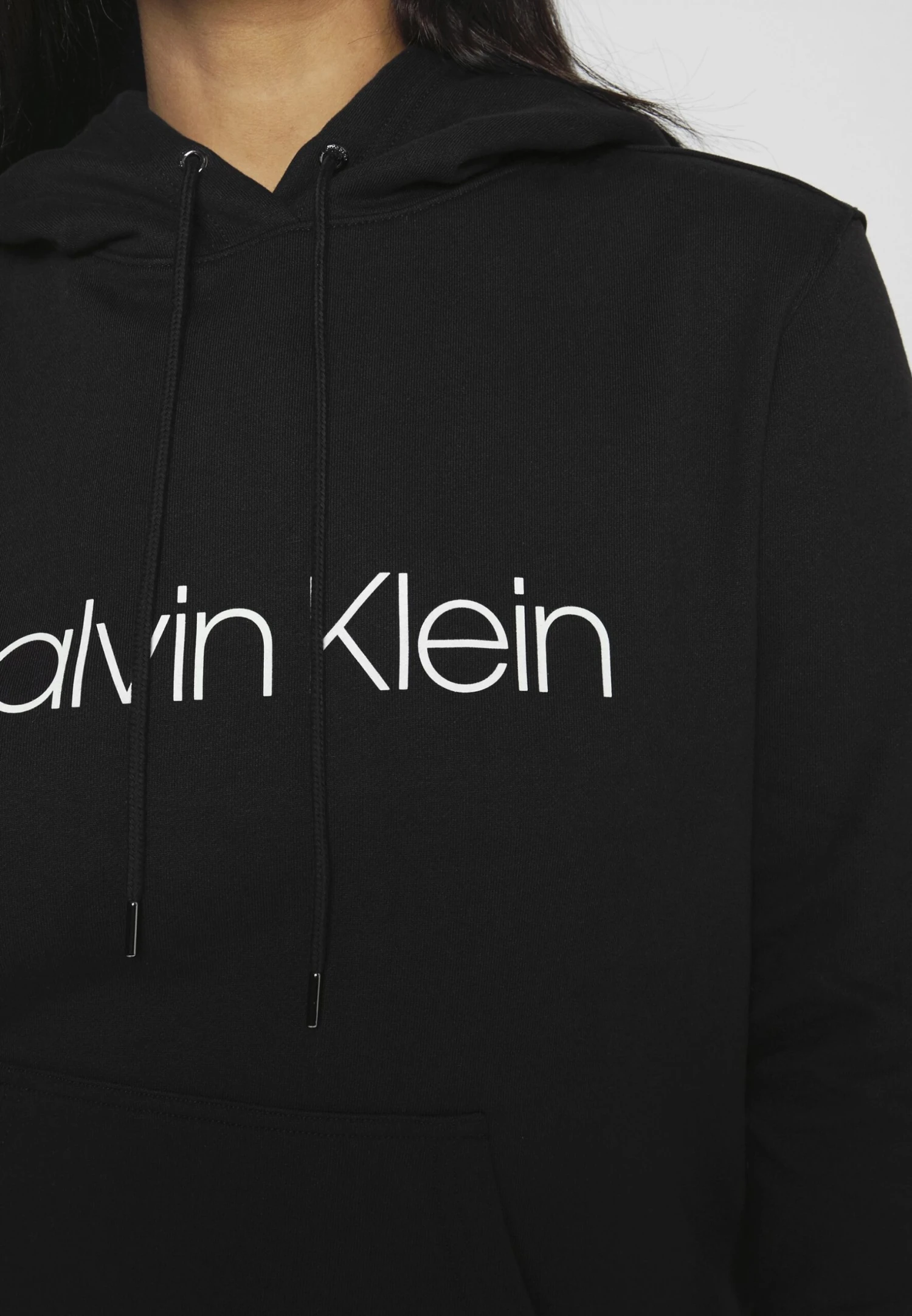 Calvin Klein Inclusive Core Logo Hoodie - Sweater - Black - Afbeelding 6